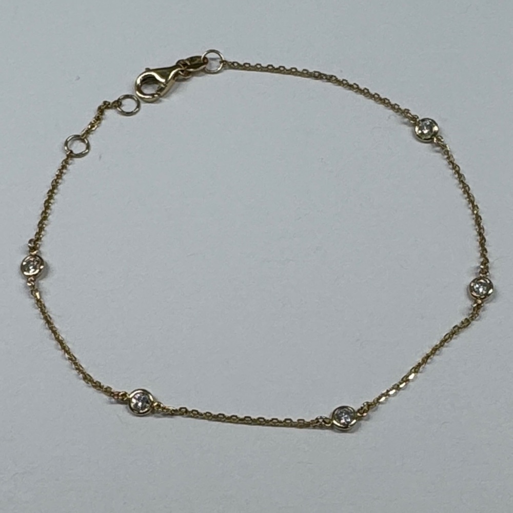 Effy Gold Diamond by the Yard Bracelet